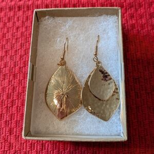 Gold Leaf Earrings